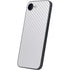 White Carbon Fiber Specialty Texture Material iPhone 16e Skin